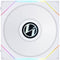 Lian Li Uni Fan TL LCD - Case Fan 140mm - RGB verlichting en LCD-scherm - Wit