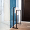 Atmooz - Handdoekrek Donau - zwart - Badkamer - Staand - Design - Hoogte 82cm - Metaal