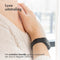 iMoshion Bandje Geschikt voor Fitbit Versa 3 Maat S - iMoshion Milanees magnetische band - Zwart
