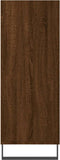 vidaXL - Schappenkast - 69,5x32,5x90 - cm - bewerkt - hout - bruin - eikenkleur