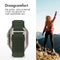 imoshion Nylon Alpine bandje - Geschikt voor Apple Watch 1, 2, 3, 4, 5, 6, 7, 8, 9, 10 (42 mm), SE - 38/40/41 mm - Groen - One Size