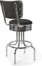 Bel Air Retro Barkruk BS-28-66-CB Zwart