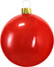 Christmas Decoration mega grote kerstbal - 45 cm - rood - opblaasbaar