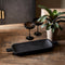 Riviera Maison Dienblad rechthoek - Cape Town Serving Tray - Zwart - 54x17 cm