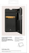 BlackRock The Classic - Flip cover - Ruimte voor pasjes - Zwart