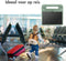 imoshion Kidsproof Backcover - Geschikt voor Samsung Galaxy Tab S9/S10 FE/S10 Lite - Schokabsorberend met handvat - Olijf groen