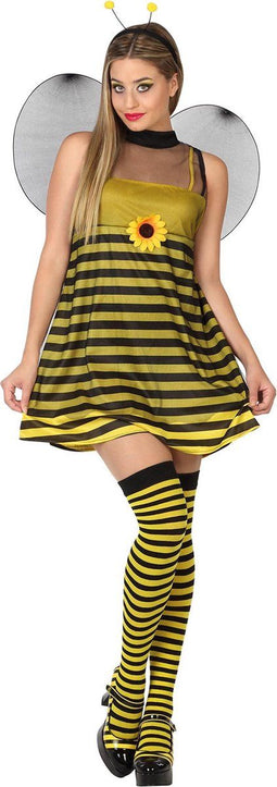 Bijen outfit voor vrouwen - Verkleedkleding - M/L
