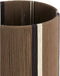 Light & Living Lampenkap Medan - Donkerbruin - Ø25cm - Modern