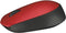Logitech M171 - Draadloze Muis - 10 meter bereik - Rood