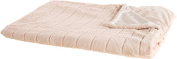 SMAHRA - Plaid - Roze - 180 x 220 cm - Polyester