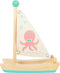 Small Foot - Badspeelgoed Houten Catamaran Octopus