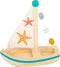 Small Foot - Badspeelgoed Houten Zeilboot Zeester