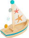 Small Foot - Badspeelgoed Houten Zeilboot Zeester
