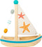 Small Foot - Badspeelgoed Houten Zeilboot Zeester