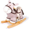 Small Foot Company - Houten Hobbelpaard - Sheriff - Wit/bruin