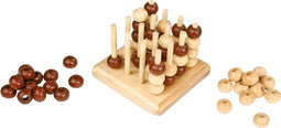 Small Foot - Foor n a Row 3D Houten Strategiespel