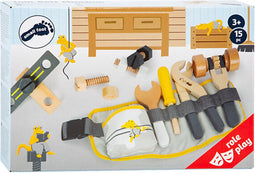 Small Foot - Gereedschapsriem met Houten Gereedschap Miniwob