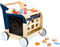 Small Foot - Houten Activiteiten Loopwagen Walvis