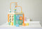 Small Foot - Houten Activiteitenkubus en Motoriekspiraal Pastel