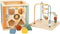 Small Foot - Houten Activiteitenkubus en Motoriekspiraal Safari