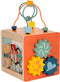 Small Foot - Houten Activiteitenkubus Motoriekspiraal Dino