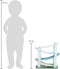 Small Foot - Houten Autobaan Blauw met 4 Auto's