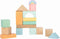Small Foot - Houten Bouwblokken Pastel, 50dlg.