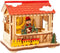 Small Foot - Houten Decoratie Kerstmarkt met Lampjes, Set van 3