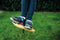 Small Foot - Houten Disc Schommel met Handgrepen Black Line