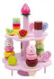 Small Foot - Houten Etagere met Speeleten Snoep, 22dlg.