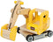 Small Foot - Houten Graafmachine Geel