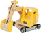 Small Foot - Houten Graafmachine Geel
