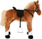 Small Foot - Houten Hobbypaard Bruin Staand met Geluid