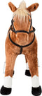 Small Foot - Houten Hobbypaard Bruin Staand met Geluid