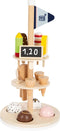 Small Foot - Houten Ijsjes met Houder, 15dlg.