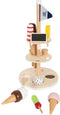 Small Foot - Houten Ijsjes met Houder, 15dlg.