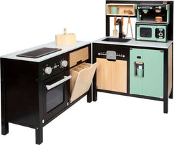 Small Foot - Houten Industriele Keuken met Keukeneiland, 18dlg.