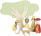 Small Foot - Houten Kerstkribbe Speelset