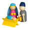 Small Foot - Houten Kerststal Speelset, 15dlg.