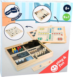 Small Foot - Houten Klassieke Spellen 9in1