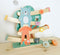 Small Foot - Houten Knikkerbaan Dieren Pastel