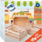 Small Foot - Houten Kratjes Groot 18x12x9,5cm, Set van 3