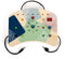 Small Foot - Houten LED Activiteitenbord met Licht en Schakelaars