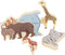 Small Foot - Houten Letter en Vormenpuzzel Dieren, 26st.