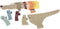 Small Foot - Houten Letter- en Vormenpuzzel Hond, 26st.