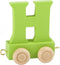 Small Foot - Houten Lettertrein Kleur - H