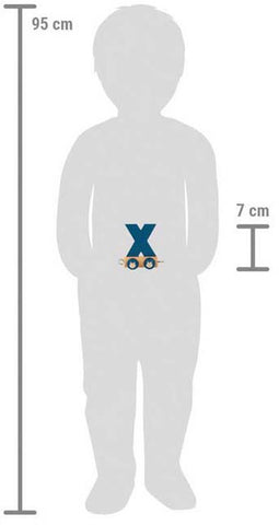 Small Foot - Houten Lettertrein Polar - X