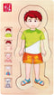 Small Foot - Houten Lichaamspuzzel Jongen, 29st.