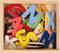 Small Foot - Houten Magnetische Letters Kleur, 37dlg.