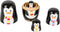 Small Foot - Houten Matroesjka Poppen Pinguin Familie